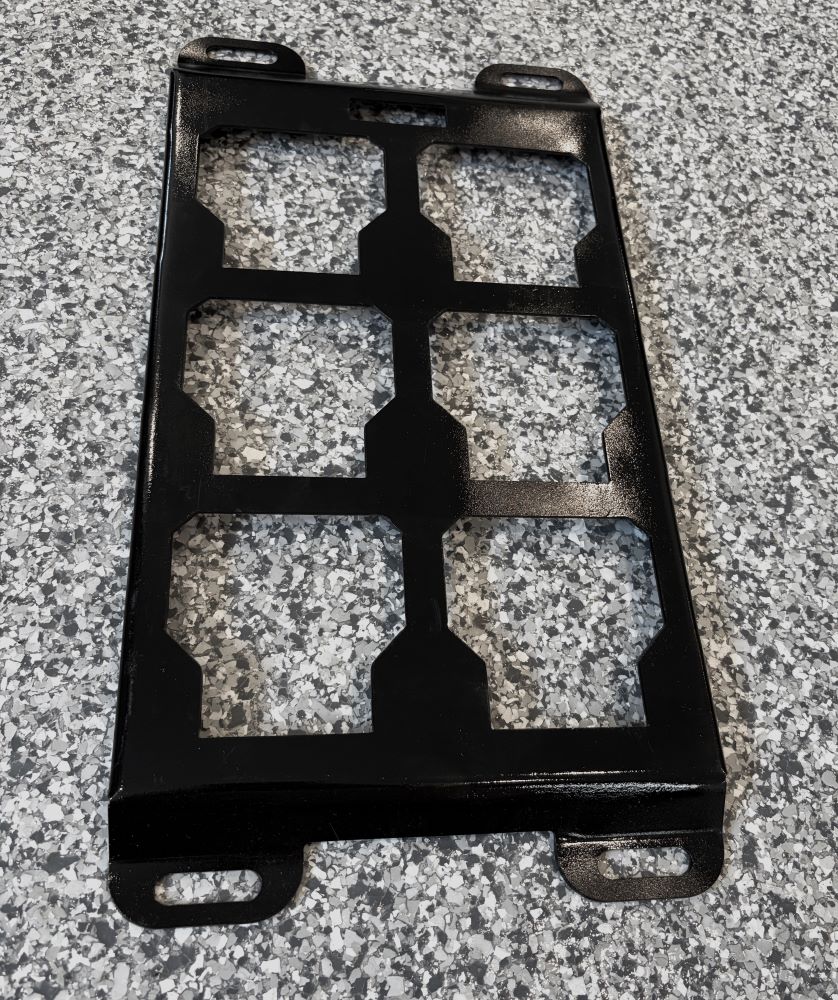 Steel Mounting Plate for Milwaukee® PACKOUT™ System | Shop & Truck Storage Rack