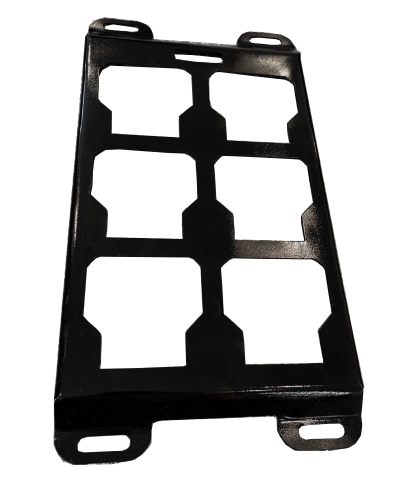 Steel Mounting Plate for Milwaukee® PACKOUT™ System | Shop & Truck Storage Rack - Image 3